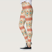 Navajo geïnspireerde Leggings: Zuidwestelijke woes Leggings (Links)