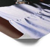 Navajo Girls voor de vlag Poster (Hoek)