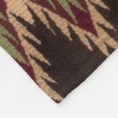 NAVAJO INDIAN 1800S PAARD ZADELDEKEN FLEECE (Hoek)