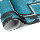 Navajo Indian 1890 Saddle Blanket - 2023 gekleurd Cadeaupapier (Rol Hoek)