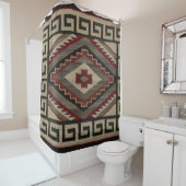 NAVAJO INDIAN ANTIEK ONTWERP DOUCHEGORDIJN (In situ)