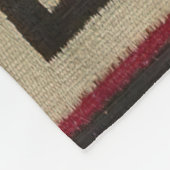 NAVAJO INDIAN ANTIEK TAPESTRY FLEECE DEKEN (Hoek)