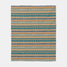 Navajo Indian Design Blanket Fleece Deken