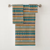 Navajo Indian Western Style Design Bath Towels Bad Handdoek (Insitu)
