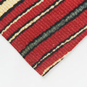 NAVAJO INDIASE KINDERDEKEN UIT 1800 FLEECE DEKEN (Hoek)