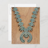 Navajo ketting briefkaart (Voorkant / Achterkant)