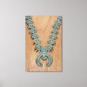 Navajo ketting canvas afdruk