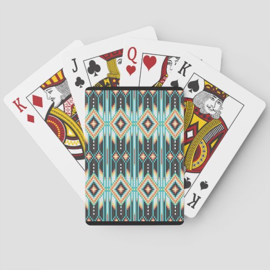 Navajo Kralen Pokerkaarten (Achterkant)