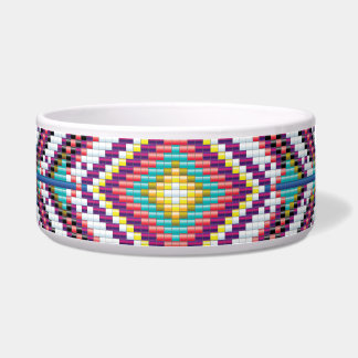 Navajo Kralenpatroon Voerbakje