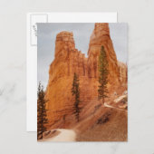 Navajo Loop Trail, Bryce Canyon Briefkaart (Voorkant / Achterkant)