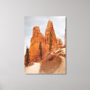 Navajo Loop Trail, Bryce Canyon Canvas Afdruk