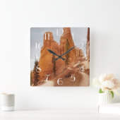 Navajo Loop Trail, Bryce Canyon Vierkante Klok (Huis)