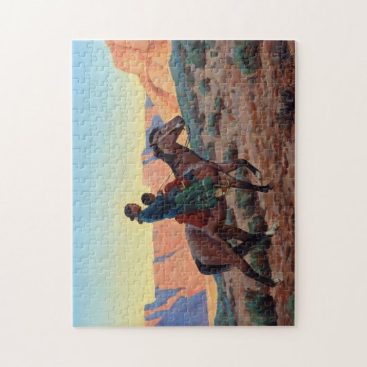 Navajo Moeder door Maynard Dixon Legpuzzel (Verticaal)