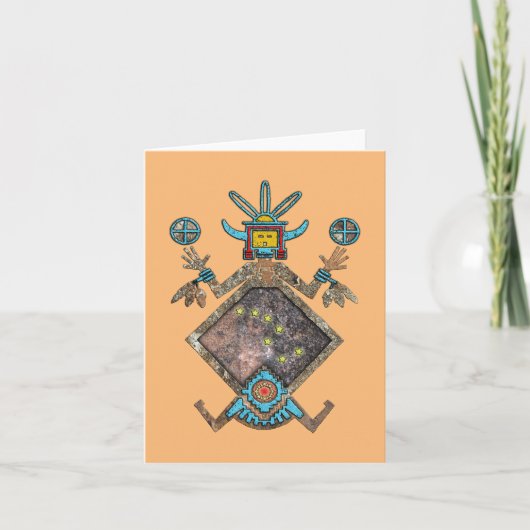 Navajo Mythology Bedankkaart (Voorkant)