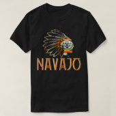 NAVAJO NATION FLAG Inheems Inheems Amerikaans T-shirt (Design voorkant)