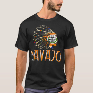 NAVAJO NATION FLAG Inheems Inheems Amerikaans T-shirt