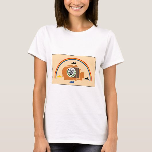 Navajo Nation Flag T-shirt (Voorkant)