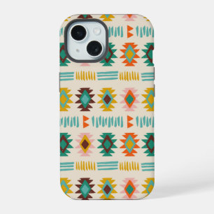 Navajo Native American Patroon iPhone 15 Case