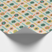 Navajo Native American Pattern Cadeaupapier (Hoek)