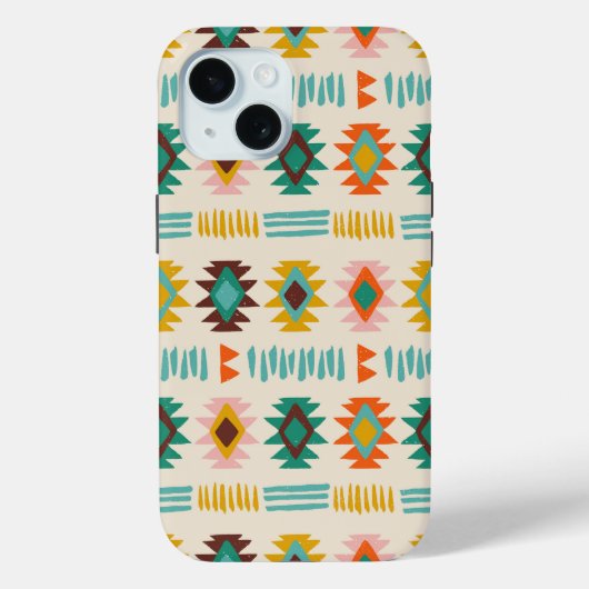 Navajo Native American Pattern Case-Mate iPhone Case (Achterkant)