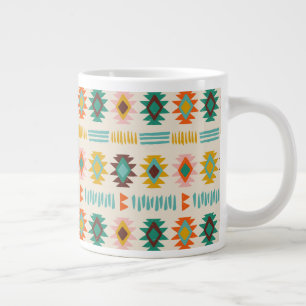 Navajo Native American Pattern Grote Koffiekop