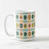 Navajo Native American Pattern Koffiemok (Links)