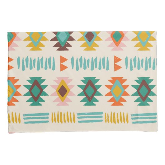 Navajo Native American Pattern Kussensloop (Voorkant-Rechts)