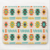 Navajo Native American Pattern Muismat (Voorkant)