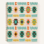 Navajo Native American Pattern Notitieboek (Voorkant)