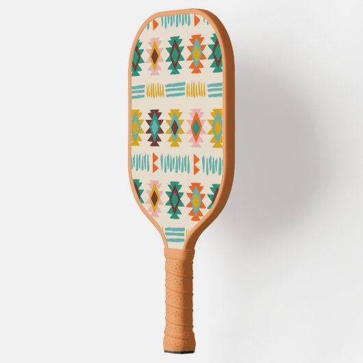 Navajo Native American Pattern Pickleball Paddle (Links)
