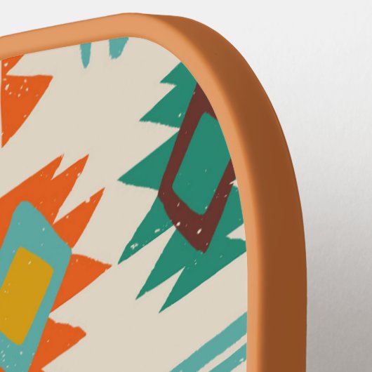 Navajo Native American Pattern Pickleball Paddle (Links Detail)