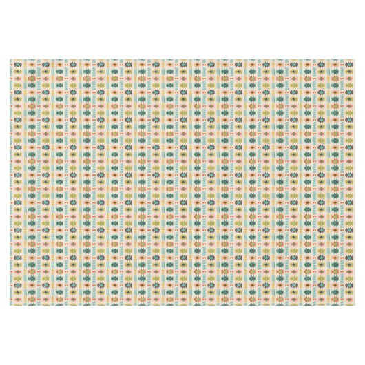 Navajo Native American Pattern Tafelkleed (Voorkant (Horizontaal))