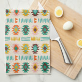 Navajo Native American Pattern Theedoek (Quarter Fold)