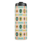 Navajo Native American Pattern Thermosbeker (Voorkant)