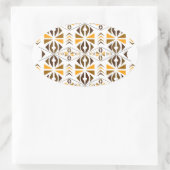 Navajo Ovale Sticker (Tas)