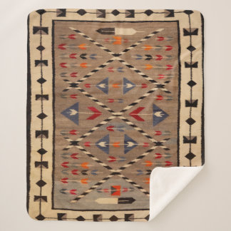 NAVAJO PAARDENZAD DEKEN PRINT UIT 1900