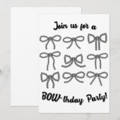 Navajo Parel Lint Uitnodigingen  (Voorkant / Achterkant)