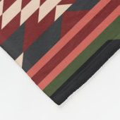 Navajo Patroon 11 Fleece Deken (Hoek)