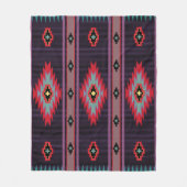 Navajo Patroon 7 Fleece Deken (Voorkant)