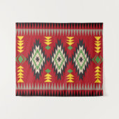 Navajo Pattern-1 Tapestry Wandkleed (Voorkant (horizontaal))