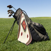 Navajo Pattern 6 Golf Towel Golfhanddoek (Groen)