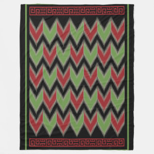 Navajo Pattern Design-11 Blanket Fleece Deken