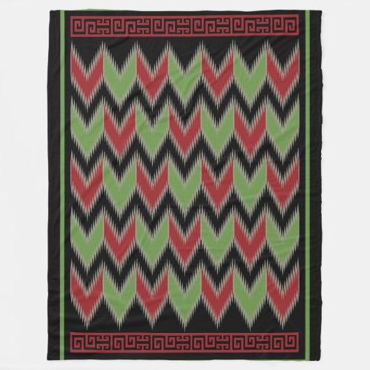 Navajo Pattern Design-11 Blanket Fleece Deken (Voorkant)