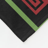 Navajo Pattern Design-11 Blanket Fleece Deken (Hoek)