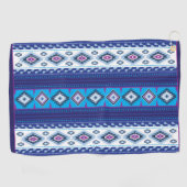 Navajo Pattern Design-11 Golfhanddoek (Horizontaal)