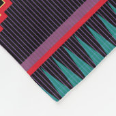 Navajo Pattern Design-7 Blanket Fleece Deken (Hoek)