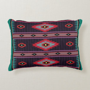 Navajo Pattern Design Seven B Accent Kussen
