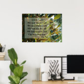 Navajo Prayer Walk in Beauty Poster (Thuiskantoor)