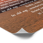 Navajo Prayer Walk in Beauty Poster (Hoek)