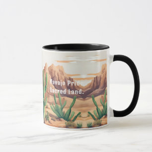 Navajo Pride Typography Spirit Mok